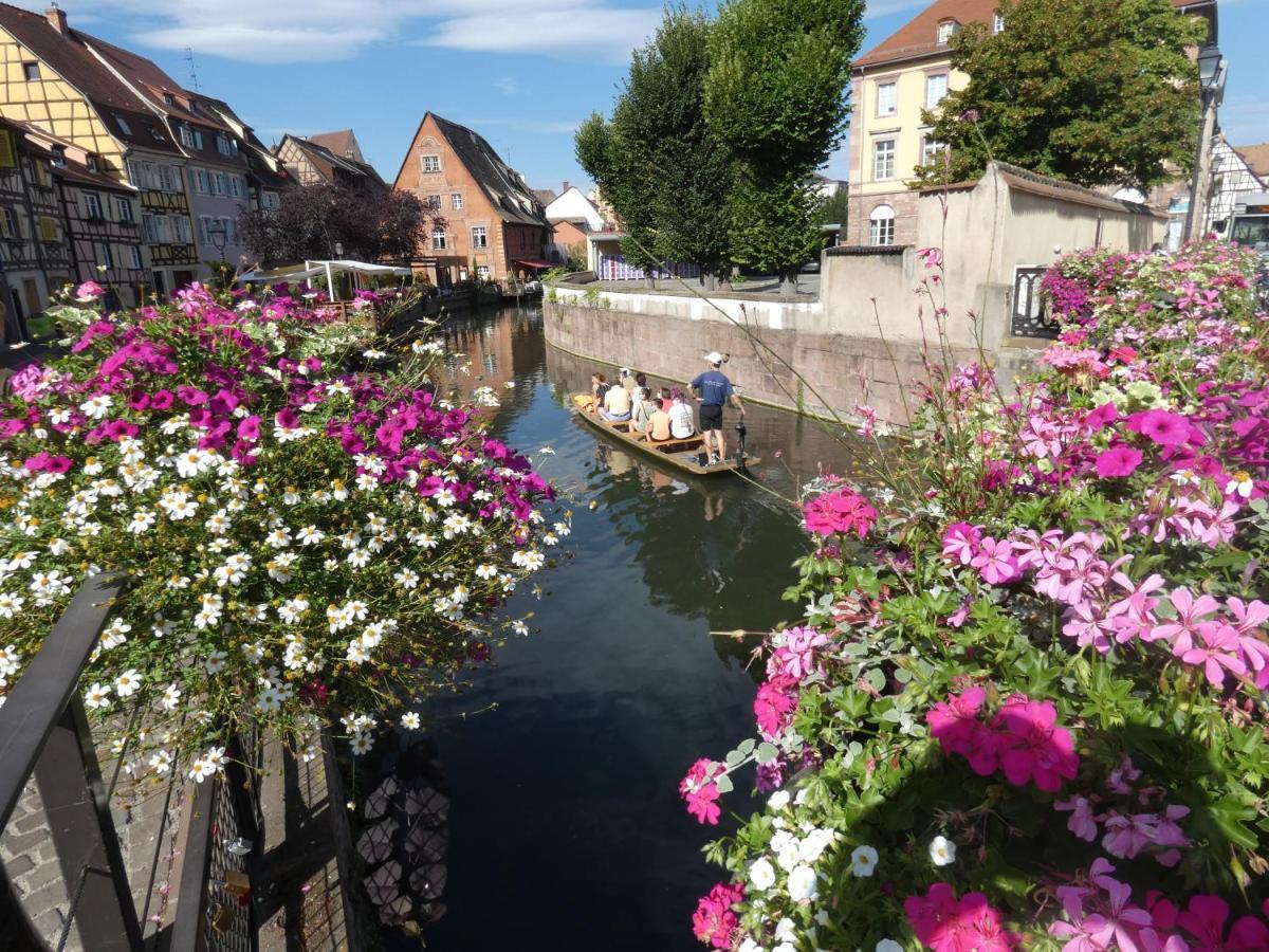 Gite Les Combles Du Bonheur Colmar Exteriör bild