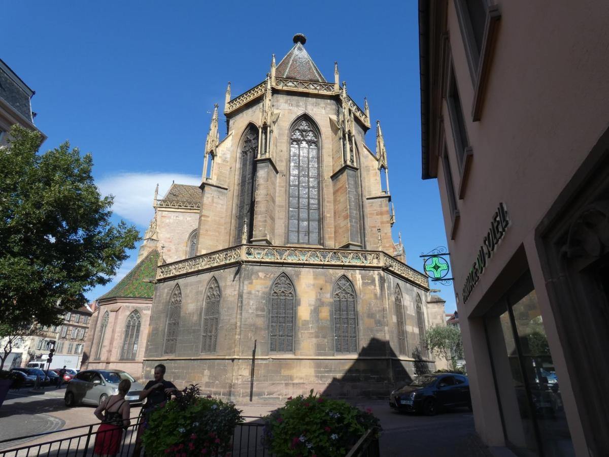 Gite Les Combles Du Bonheur Colmar Exteriör bild